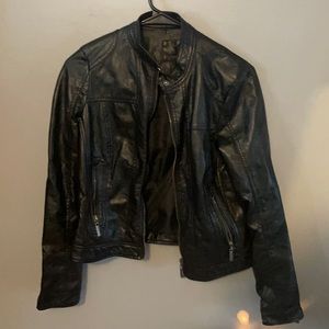 Size small leather jacket